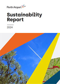 2024 Perth Airport Sustainability Report Cover