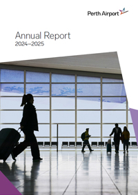 2025 Perth Airport Annual Report Cover