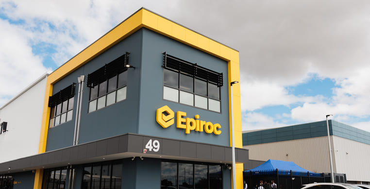 Completed Epiroc Training Facility External view
